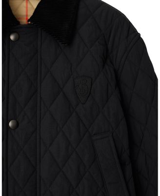  Quilted Nylon Barn Jacket