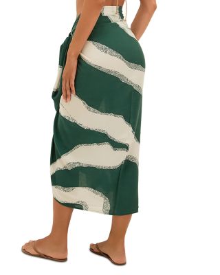 Enigma Sarong Swim Cover-Up 