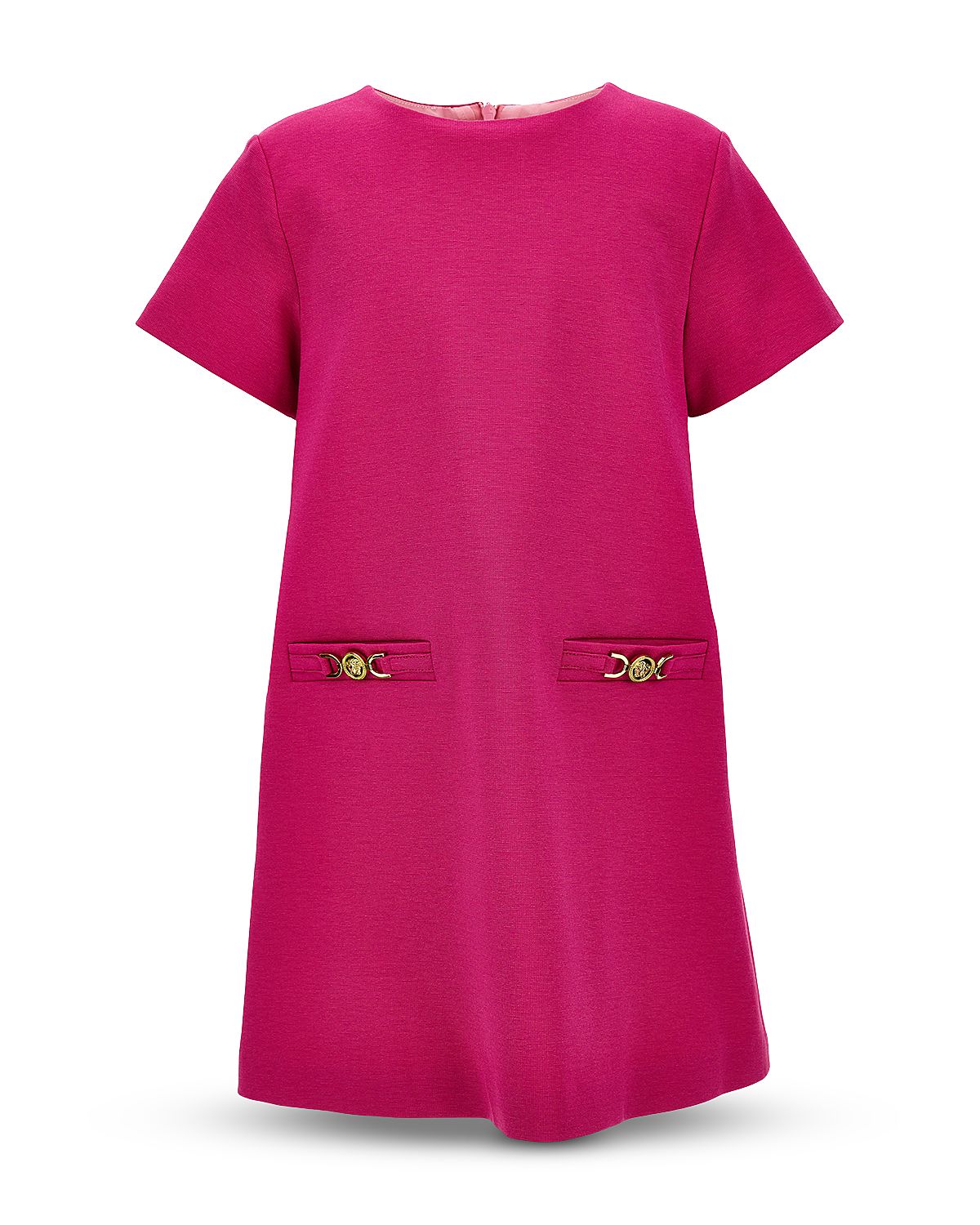 Versace Girls' Punto Milano Jersey Dress - Little Kid, Big Kid