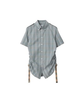 Slim Fit Check Cotton Shirt