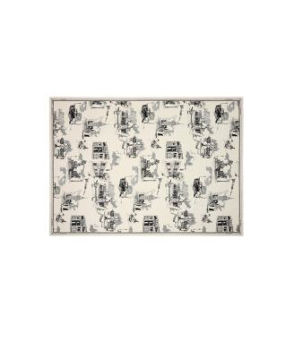  London Landmarks Wool Silk Scarf