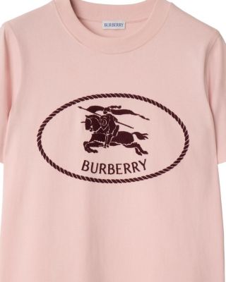 Knight Stamp Cotton T-shirt