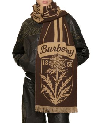  Thistle Shield Wool Scarf