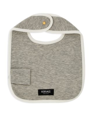 Unisex Str. Melange Jersey Medusa Varsity Print Bib - Baby