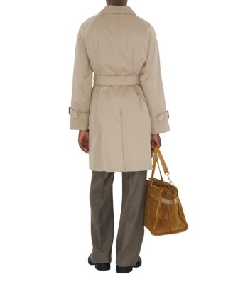 Long Gabardine Car Coat