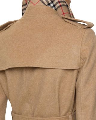  Long Cashmere Kensington Trench Coat