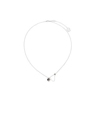 Onyx Shield Pendant Necklace