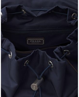 Re-Nylon and Suede Backpack