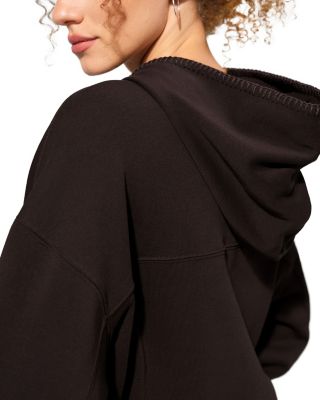  SILKERRY Oversized Seamflow Verge Full-Length Front Zip Hoodie