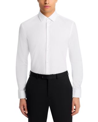 Jason Slim Fit Long Sleeve Cotton Dress Shirt