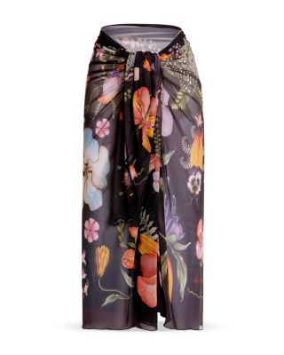 Marine Ambar Mesh Pareo Swim Cover-Up