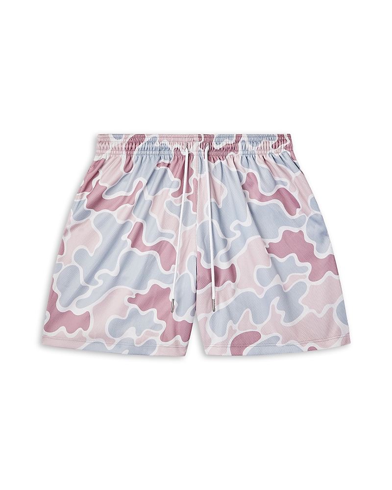 The Drip Shop Boys' Rose Camo Shorts - Big Kid In Pink
