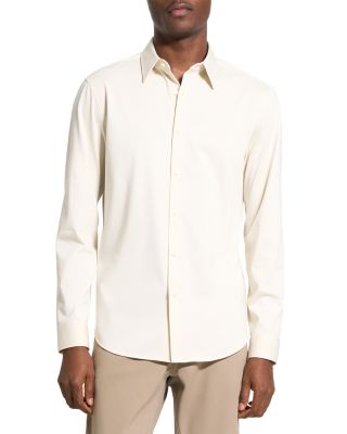 Theory - Sylvain Shirt in Structure Knit