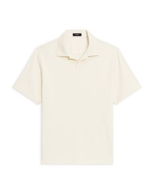 Short Sleeve Ribbed Polo Shirt