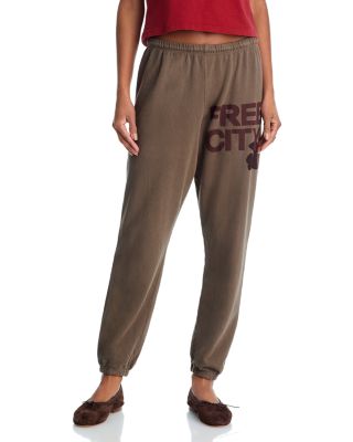 FREECITY - Cotton Logo Sweatpants