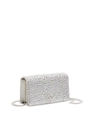 VLogo Embellished Signature Mini Shoulder Bag