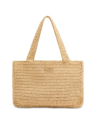 Viva Superstar Medium Raffia Shopping Tote