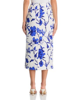 Sienna Linen Midi Skirt
