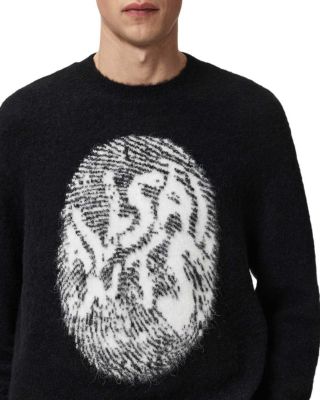 Ridges Oversized Crewneck Sweater