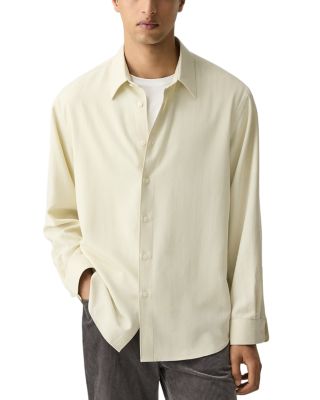 Relaxed Shirt in Leaf Twill
