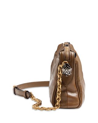 Panthea Small VLogo Leather Shoulder Bag 