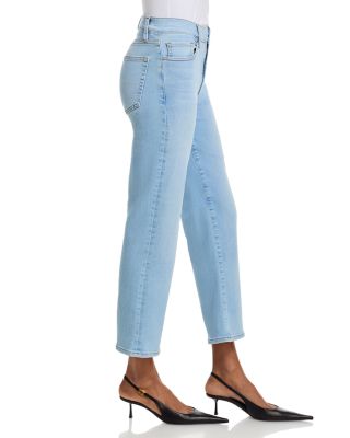 Pixie Le Sleek Straight High Rise Jeans in Hush