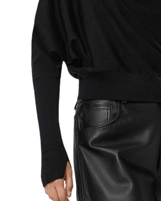 Ridley Merino Wool Cowl Neck Sweater