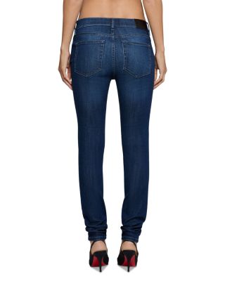 Moss Mid Rise Skinny Jeans in Nightfall