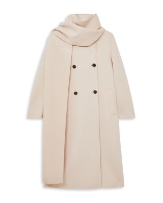 Indira Long Scarf Blindseam Coat