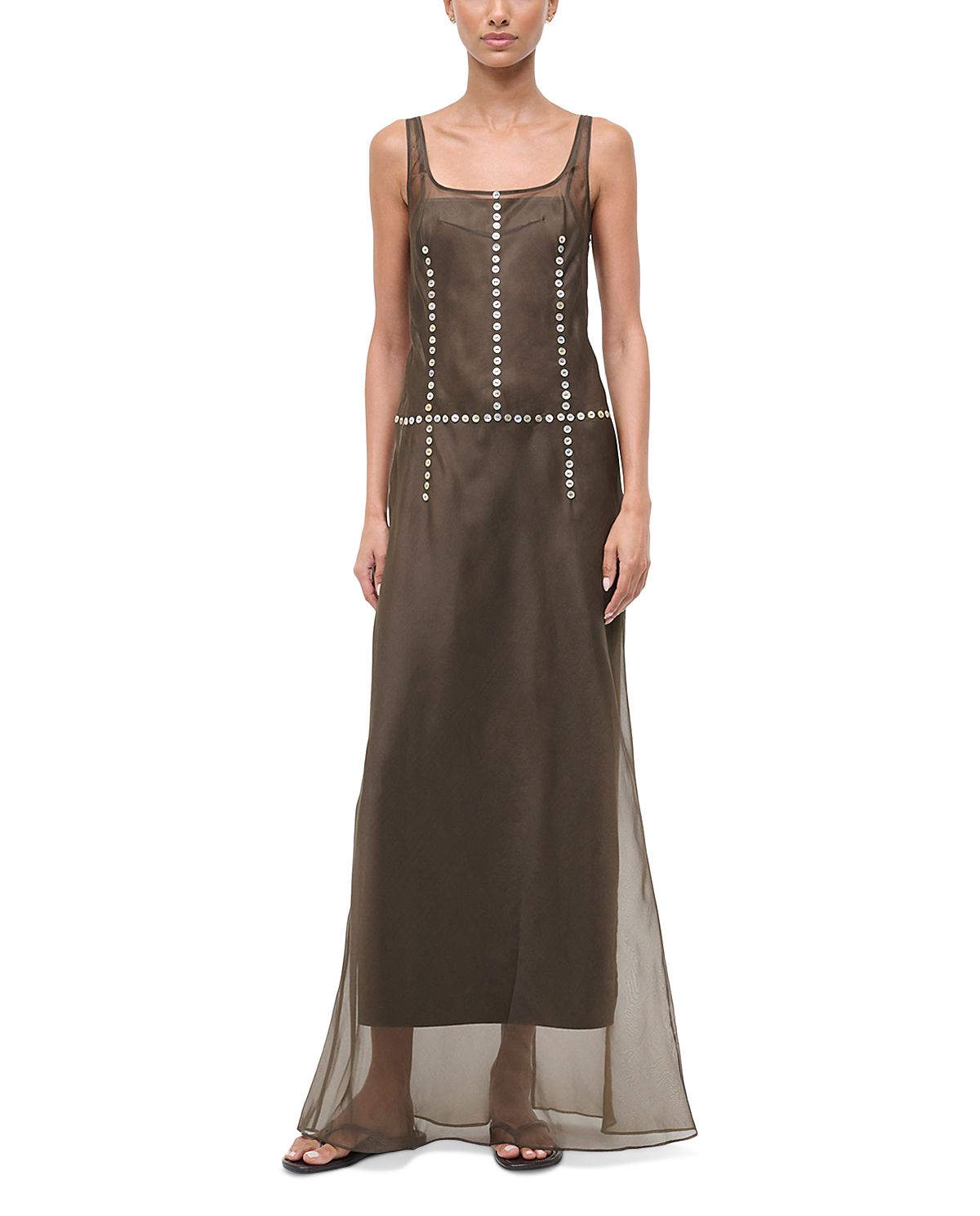 Staud Greta Silk Dress