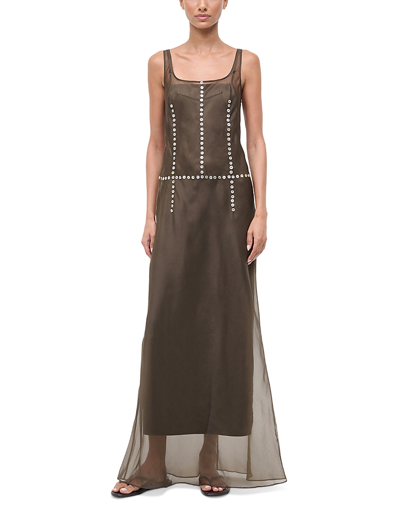 Staud Greta Silk Dress