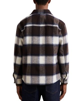 Checked Twin Pocket Overshirt