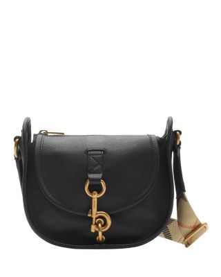 Black Leather Mini Bag