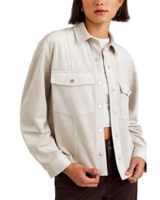 Seamed Pocket Shacket