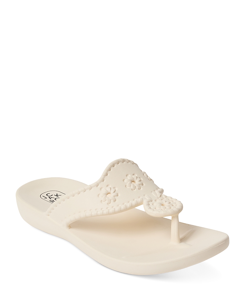 Jack Rogers Women's Jacks Eva Waterproof Flat Sandals In White