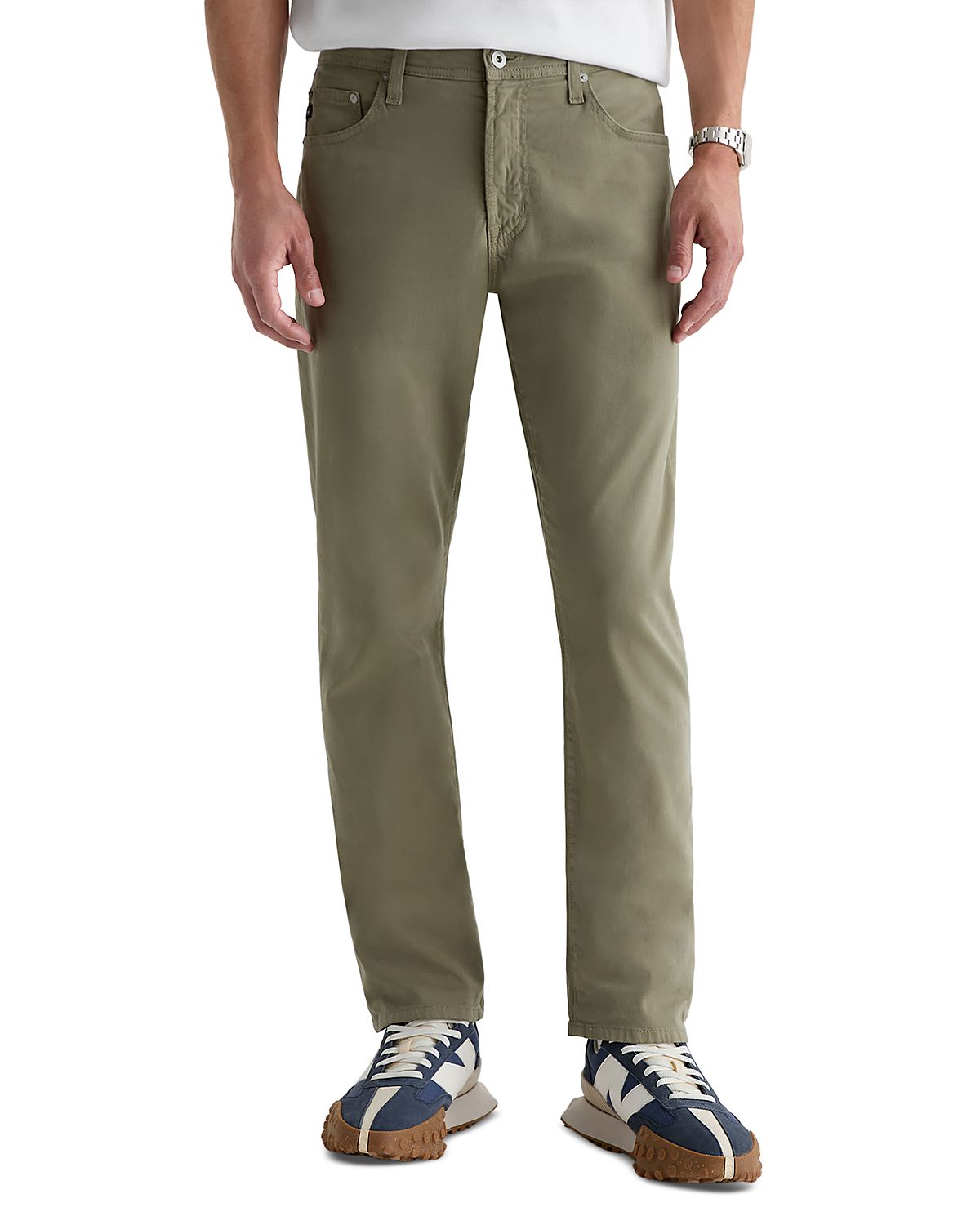 Ag Everett Slim Straight Fit Twill Pants