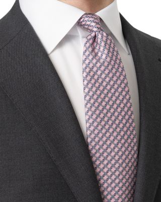 Classic Geometric Silk Tie