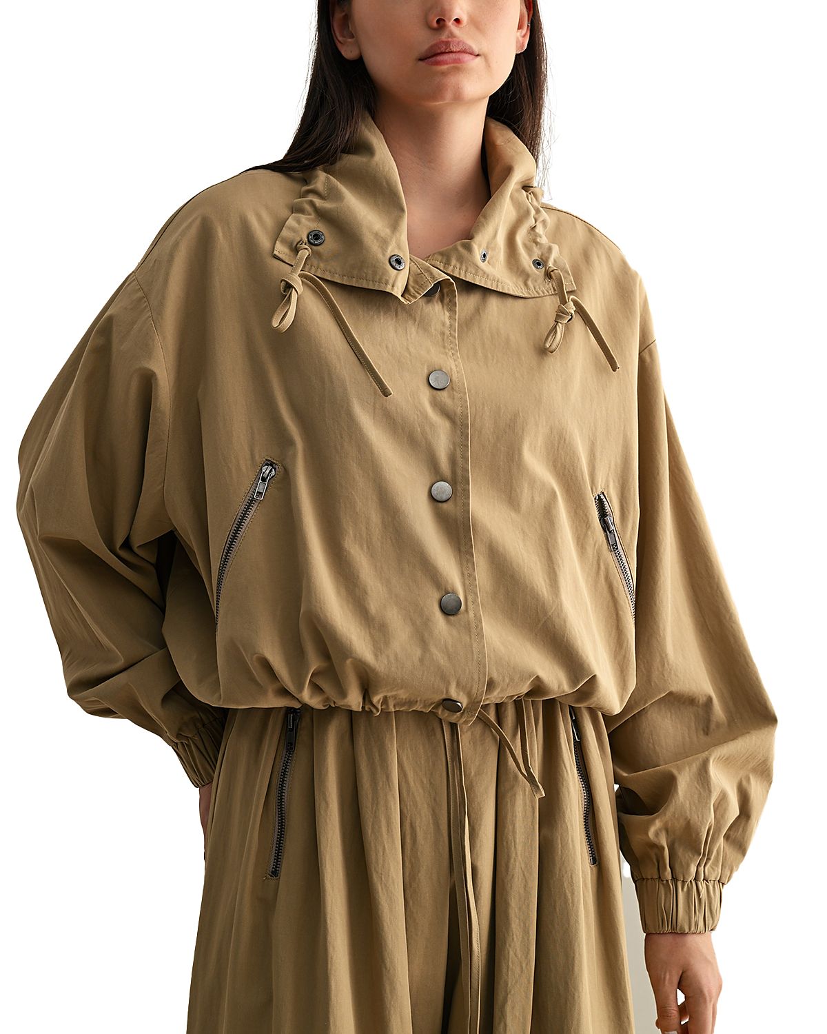 Luvee Collared Button Up Shacket