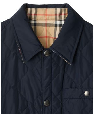 Reversible Quilted Nylon Overshirt