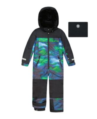  One-Piece Teknik Aurora Borealis Snowsuit - Big Kid