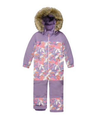  Unisex One-Piece Flower Discover Snowsuit