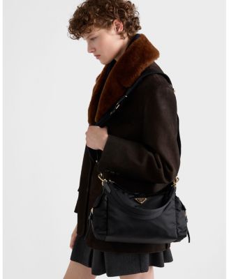  Explore Large Re-Nylon And Leather Bag