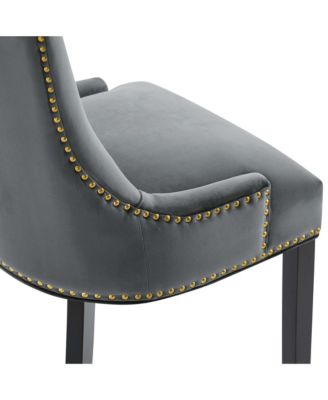 Marquis Performance Velvet Dining Chairs, Set of 2