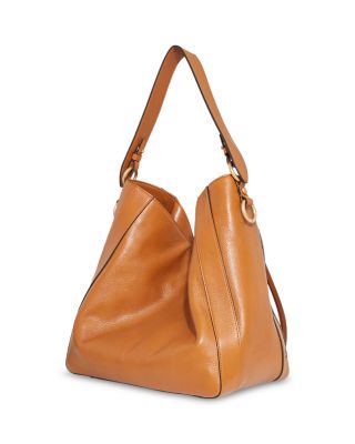 M.A.B. Leather Hobo Bag