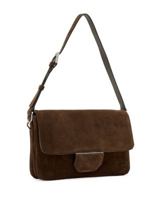 Ondine Medium Suede Shoulder Bag