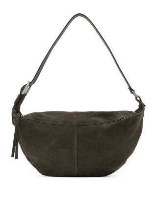 Luna Suede Shoulder Bag
