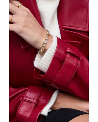 Zadie Cubic Zirconia Heart Tennis Bracelet