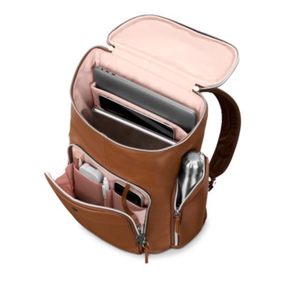 Mobile Solution 2 Leather Deluxe Backpack