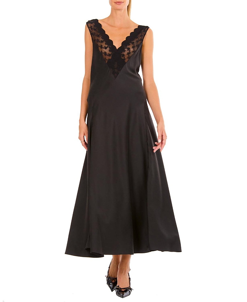 Secret Mission Paulette Dress In Black