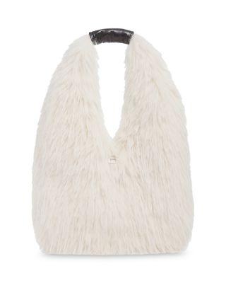 Colette Fringe Faux Fur Bag